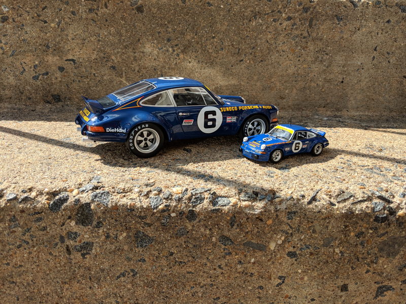 Illustration for article titled Happy Birthday To Me: Sunoco Blue Porsche 911 2.7RSR